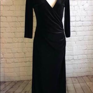 Moda velvet dress